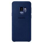Samsung Galaxy S9 Alcantara Cover - Blue