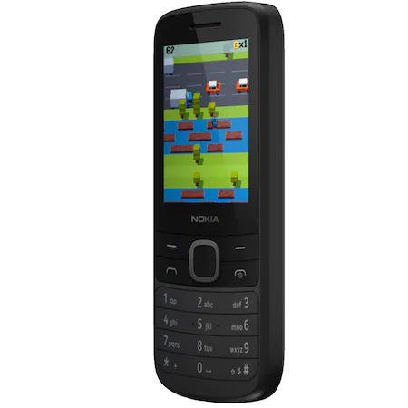 Мобилен телефон Nokia 225, Dual SIM, 4G, Black