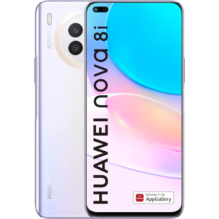 Смартфон Huawei Nova 8i, Dual SIM, 128GB, 6GB RAM, 4G, Moonlight Silver