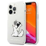 Калъф Karl Lagerfeld PC/TPU Choupette Eat Case for iPhone 13 Pro Transparent