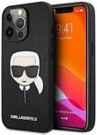 Калъф  Karl Lagerfeld PU Saffiano Karl Head Case for iPhone 13 Pro Black