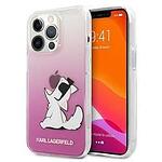 Калъф от Karl Lagerfeld PC/TPU Choupette Eat Case за iPhone 13 Pro Max - Pink