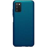 Калъф Nillkin Super Frosted Back Cover for Samsung Galaxy A03s Peacock Blue