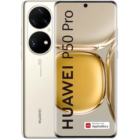 Смартфон Huawei P50 Pro, 256GB, 8GB RAM, 4G, Cocoa Gold