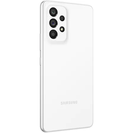 Смартфон Samsung Galaxy A53, Dual SIM, 128GB, 6GB RAM, 5G, Awesome White