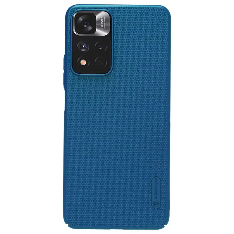 Калъф Nillkin Super Frosted Back Cover for Xiaomi Redmi Note 11 Pro +/Xiaomi 11i Peacock Blue