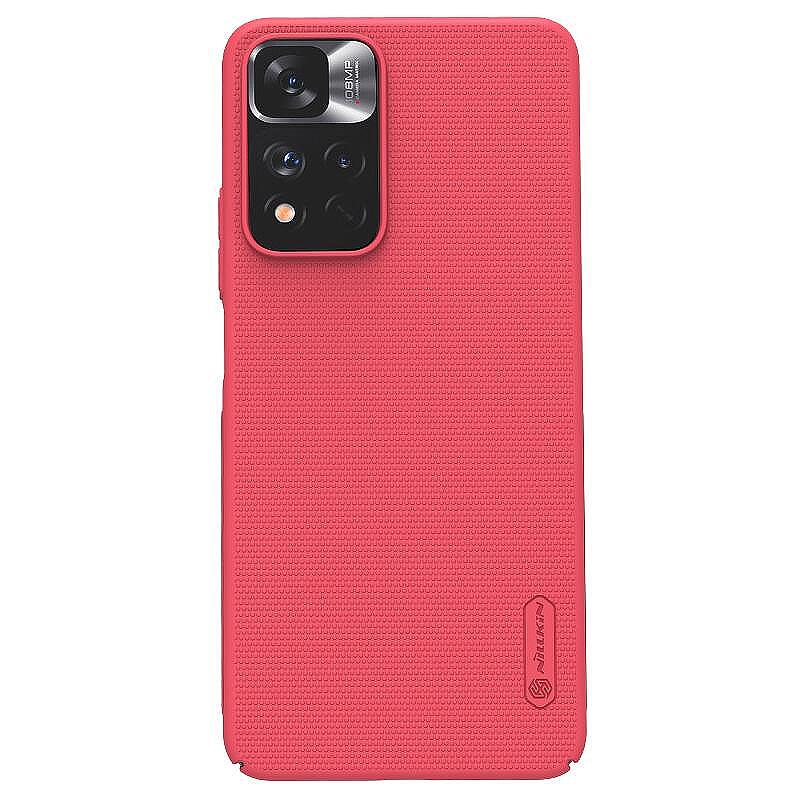 Калъф Nillkin Super Frosted Back Cover for Xiaomi Redmi Note 11T 5G/Poco M4 Pro 5G Bright Red