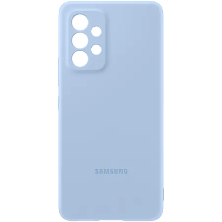 Samsung Silicone Cover Rubber Silicone Cover Case for Samsung Galaxy A53 blue (EF-PA536TLEGWW)