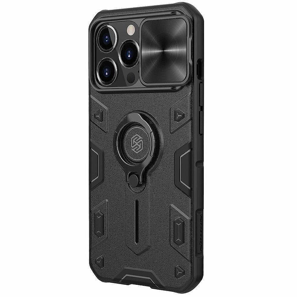 Калъф Nillkin CamShield Armor Hard Case for Apple iPhone 13 Pro Black (without logocut)