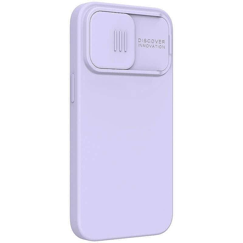 Калъф Nillkin CamShield Silky Magnetic Silicone Case for Apple iPhone 13 Pro Max Purple