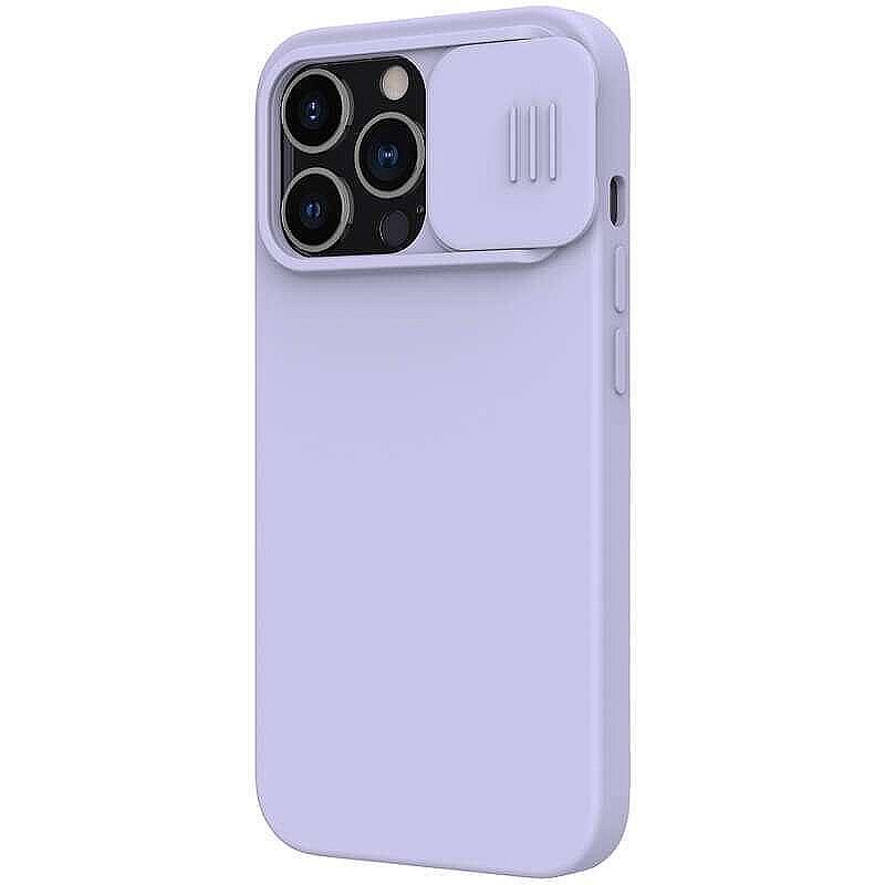 Калъф Nillkin CamShield Silky Magnetic Silicone Case for Apple iPhone 13 Pro Max Purple