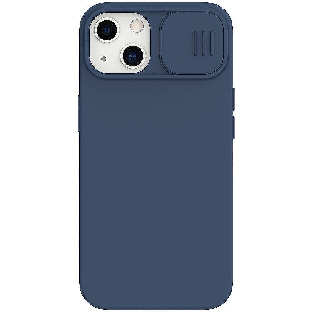 Калъф Nillkin CamShield Silky Silicone Case for Apple iPhone 13 Blue