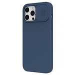 Калъф Nillkin CamShield Silky Silicone Case for Apple iPhone 13 Pro Max Blue