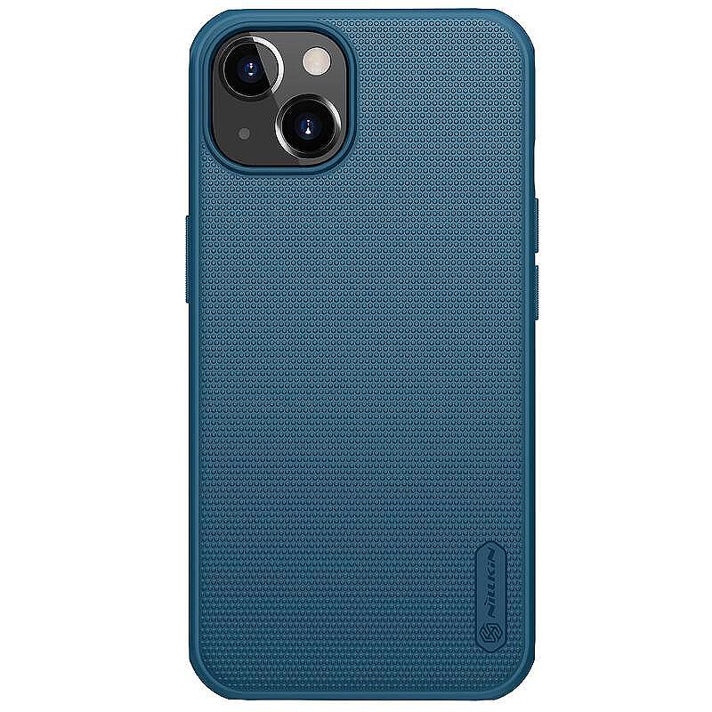 Калъф Nillkin Super Frosted PRO Back Cover for Apple iPhone 13 Blue (Without Lo