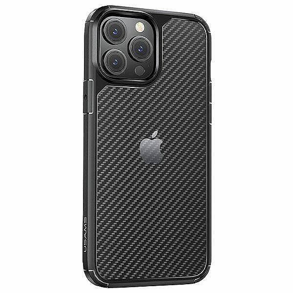 Калъф USAMS Apple Iphone 13 mini Scratch Resistent - черно/сив