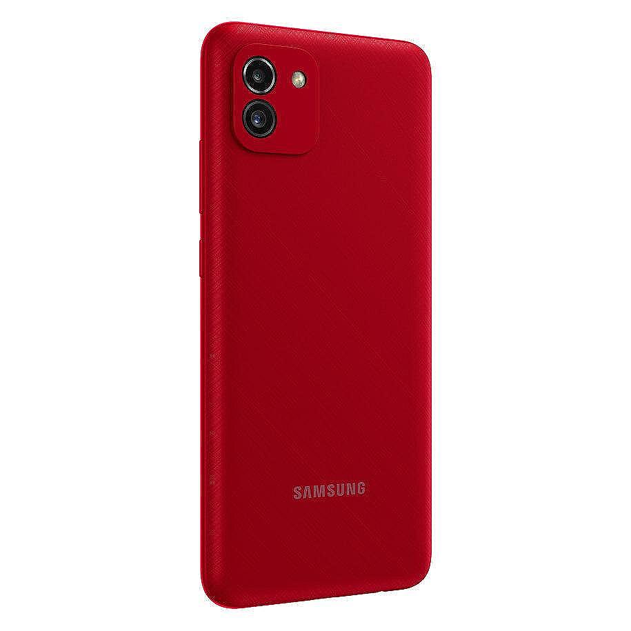Смартфон Samsung Galaxy A03, Dual Sim, 64GB, 4GB RAM, 4G, Red