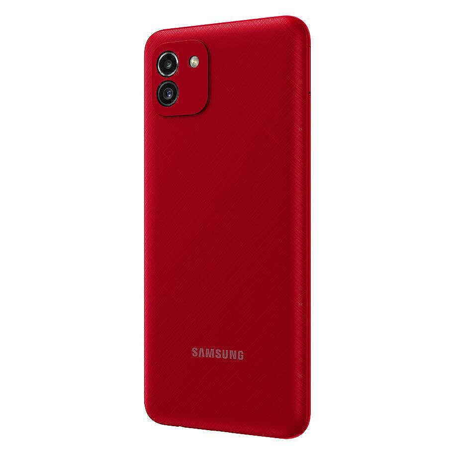 Смартфон Samsung Galaxy A03, Dual Sim, 64GB, 4GB RAM, 4G, Red