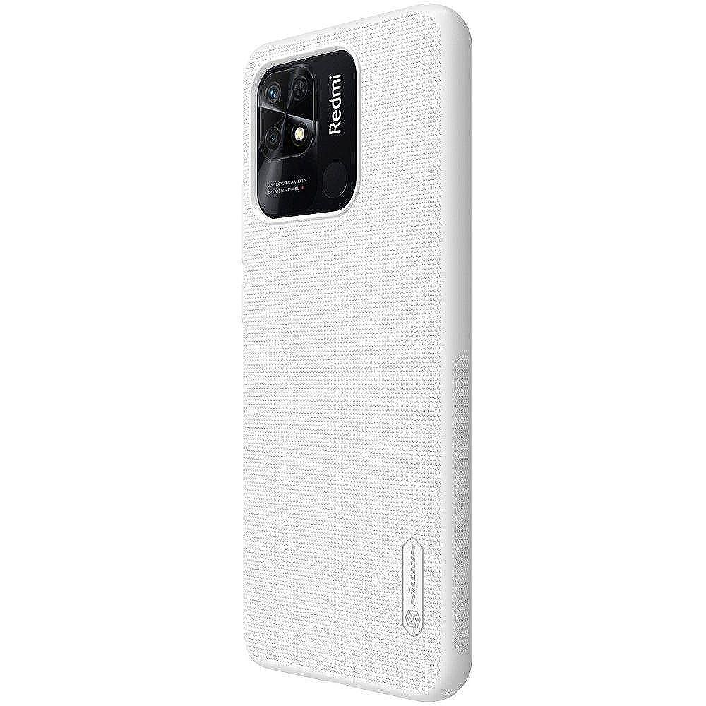 Калъф Nillkin Super Frosted Shield за Xiaomi Redmi 10C, бял
