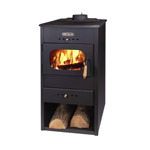 Wood burning stove Balkan Energy Hit Cast iron with cast iron top, 8.6 kW