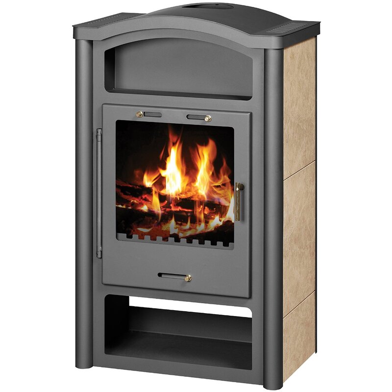 Semineu Pe Lemne Victoria 05 Model Rein Kb Cu Manta De Apa Putere 16kw Nisa Decorat