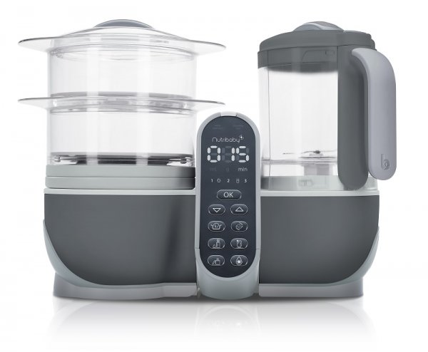 Уред за готвене Nutribaby Plus Industrial Grey
