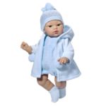 Кукла - бебе Коке синьо палто