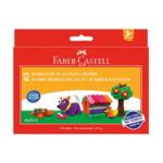 Faber-Castell Моделин Jumbo, 12 цвята