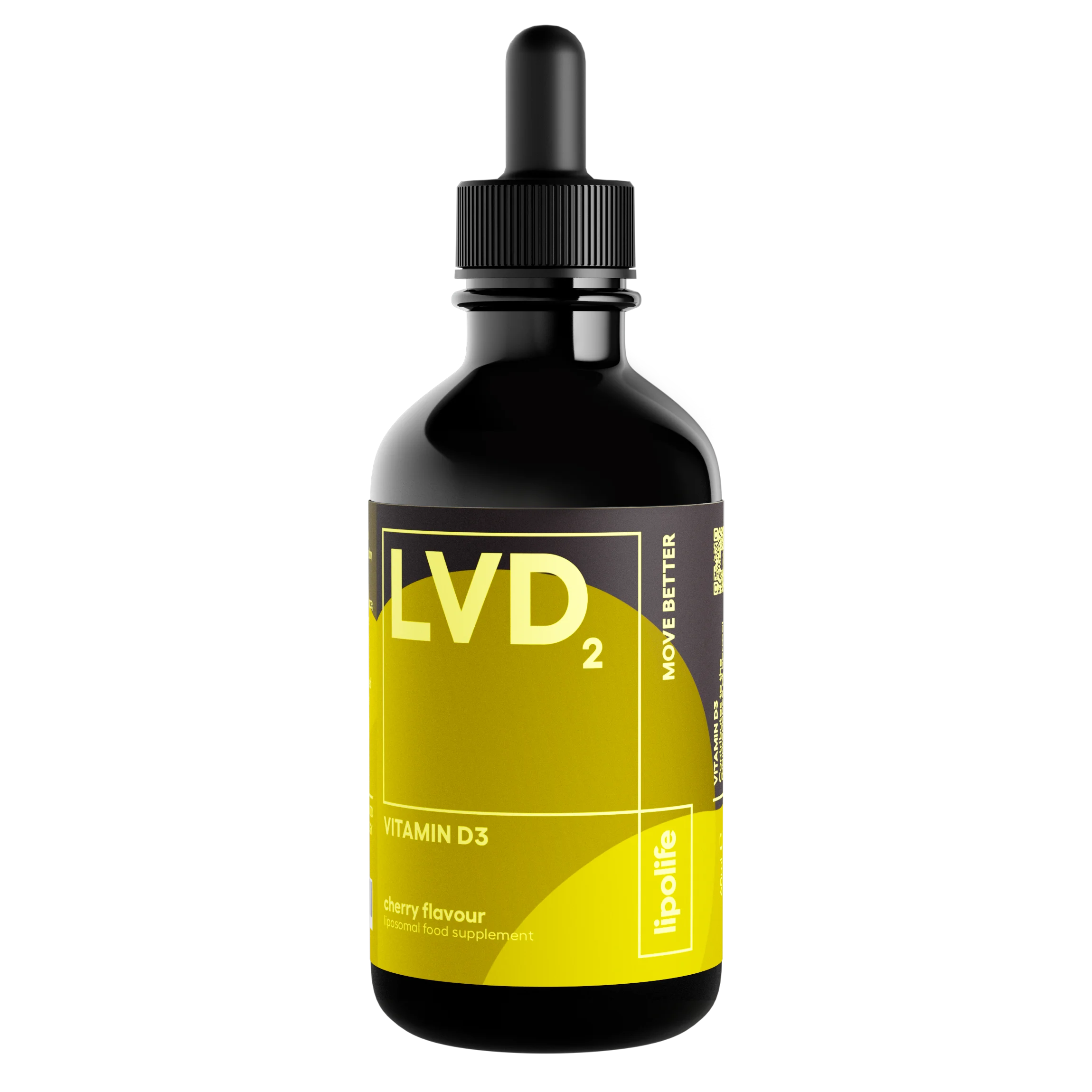 LVD2 - течен и липозомен витамин D3 - череша, 60 мл.