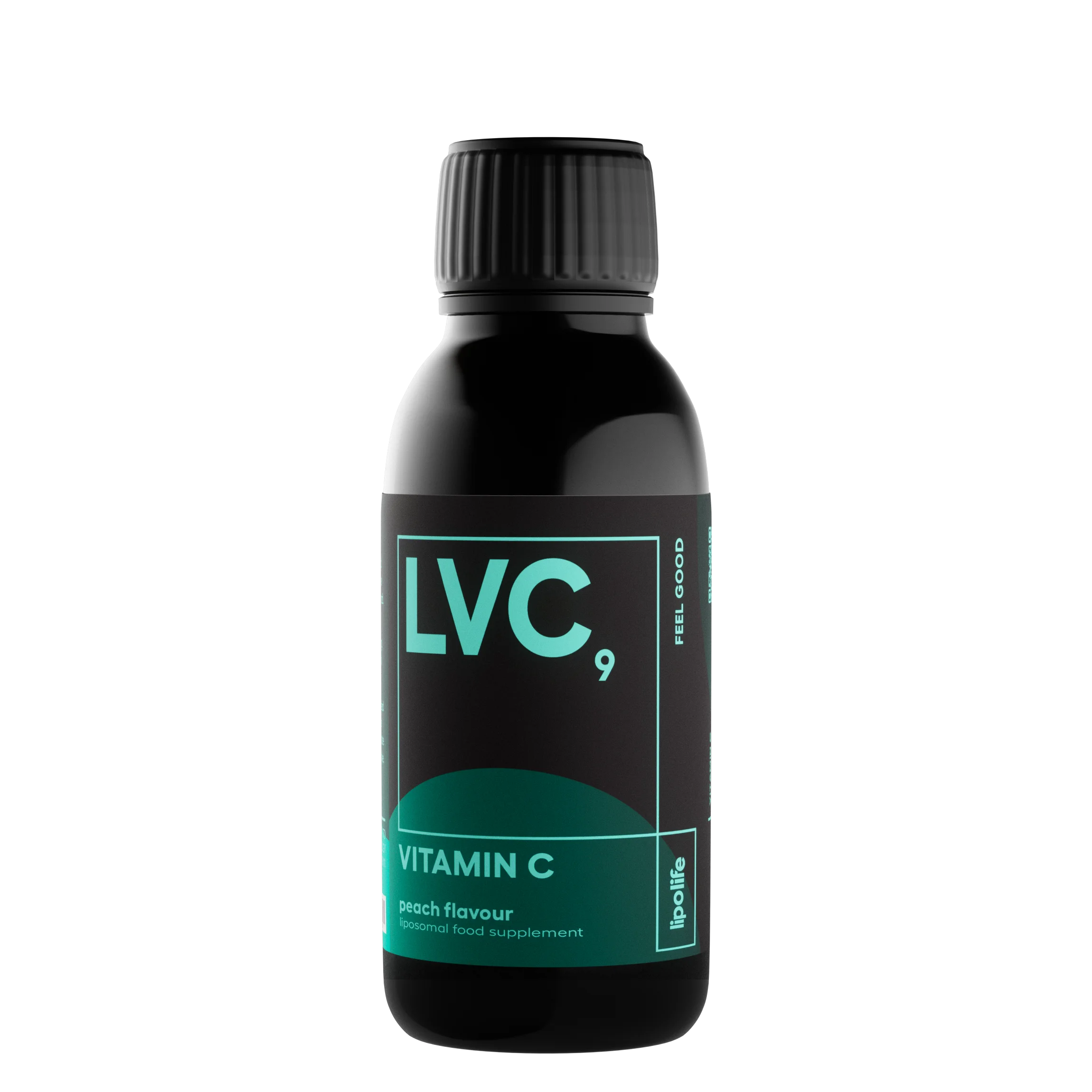 LVC9 - течен и липозомен витамин C - праскова, 150 мл.