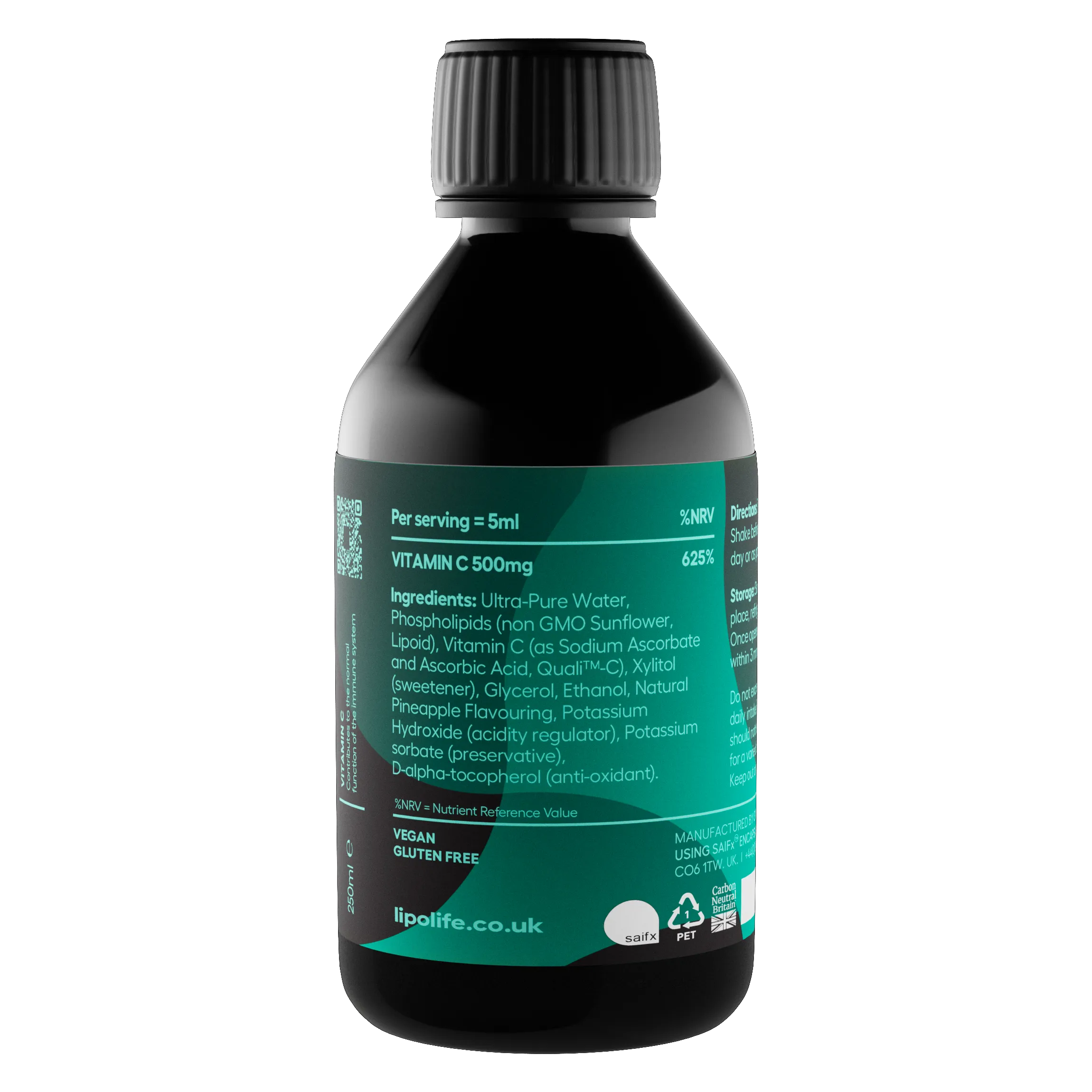 LVC4 - течен и липозомен витамин C - ананас, 240 мл.