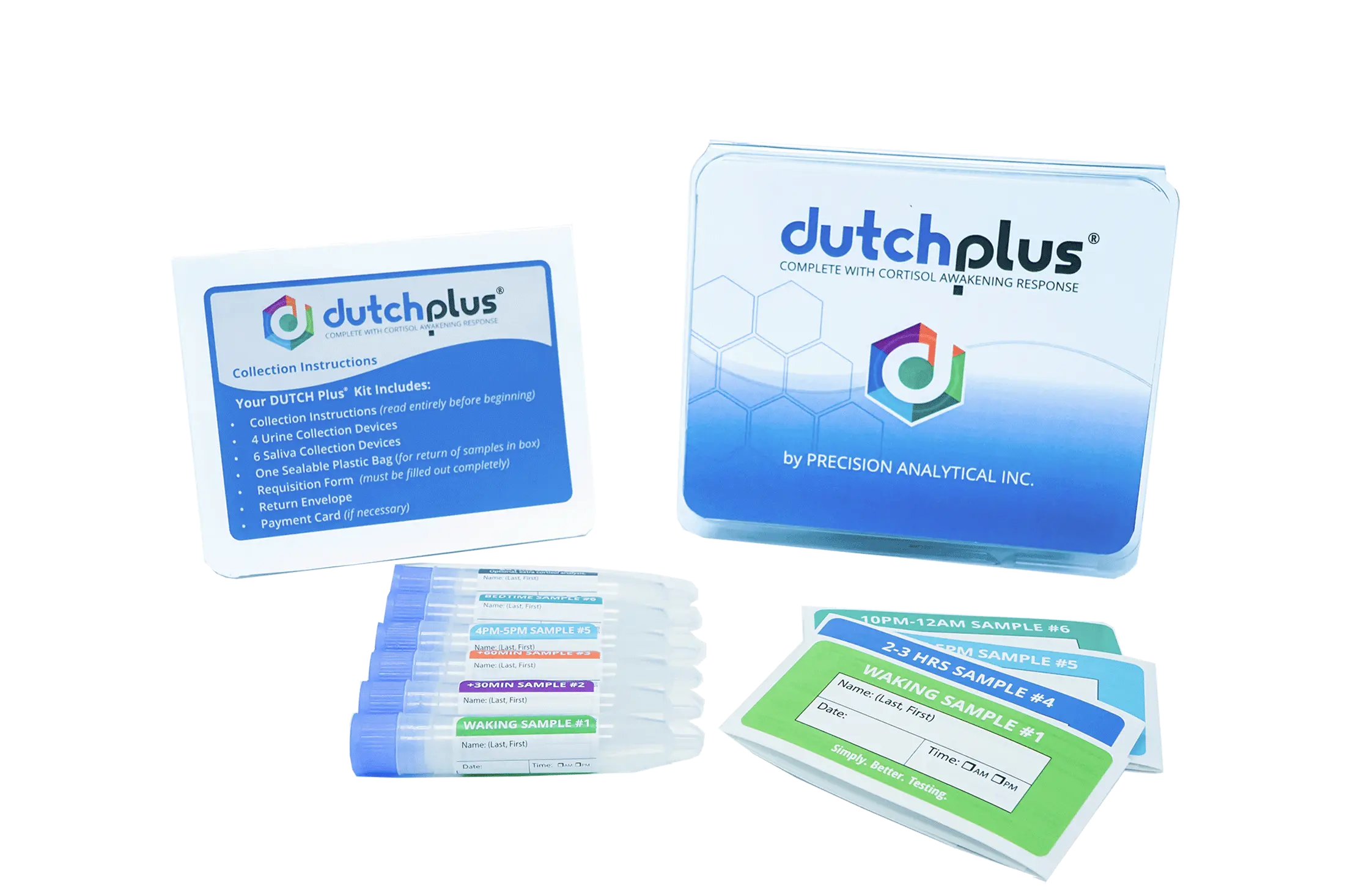 DUTCH Plus - Анализ на 35 хормона: естроген, прогестерон, тестостерон, DHEA-S и кортизол и др.