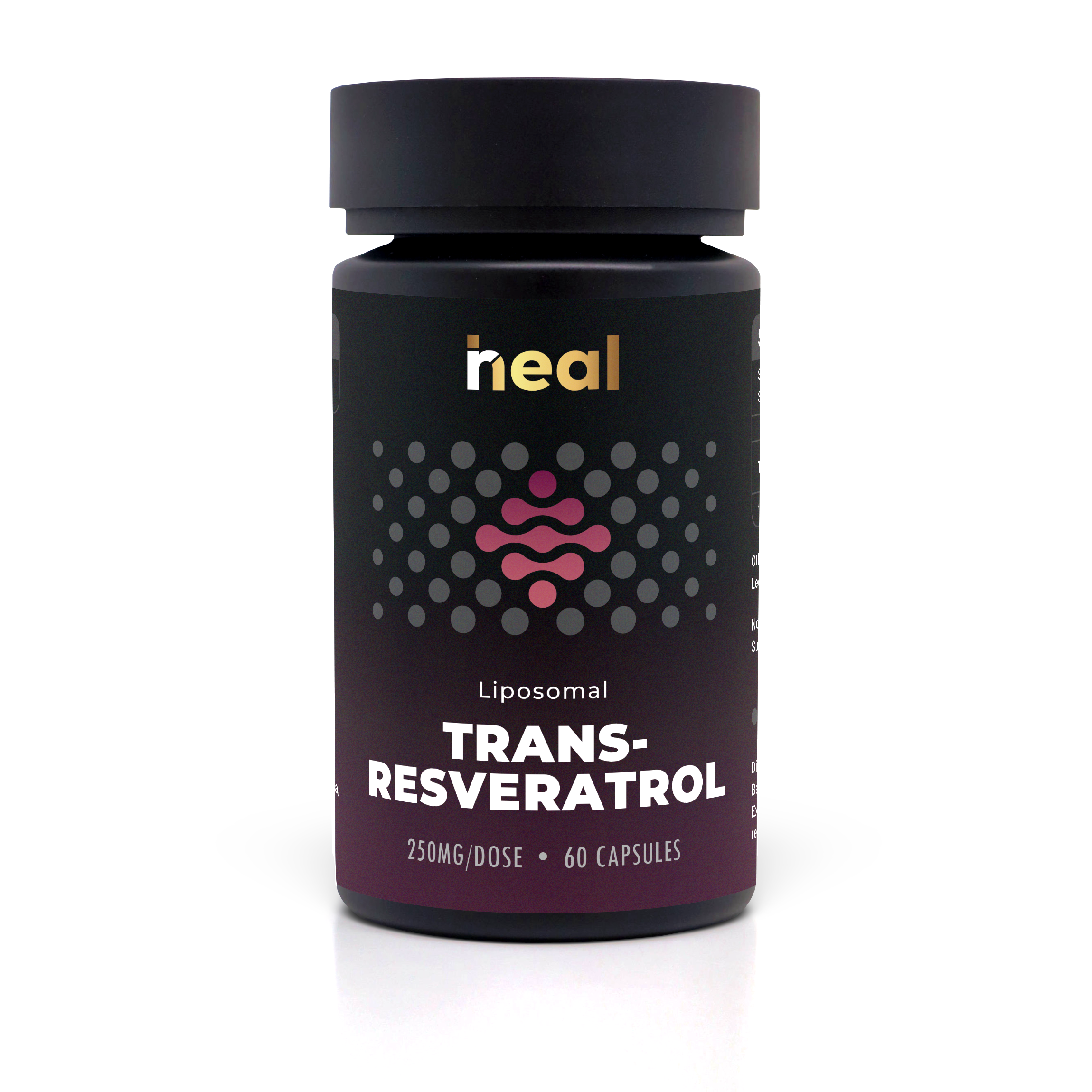 Real Heal — Liposomal Trans-Resveratrol (60 капсули по 250мг)