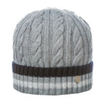 Зимна шапка с плетеници 670014