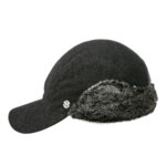 Зимна бейзболна шапка с козирка 670113