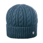 Зимна мъжка шапка с плетеници 670011