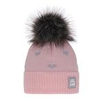 Детска зимна шапка с помпон за момиче 634061