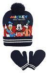 Шапка и ръкавички за бебе Мики Маус 65224022