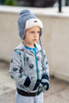 Детска шапка ушанка за момче Criss 634052