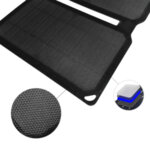 Соларно Зарядно, 4SMARTS Foldable Solar Panel 10W, Черен