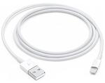 Оригинален USB Кабел за iPhone и iPad, APPLE (Lightning) Mque2zm/a 1m Round, Бял (Bulk)