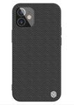 Калъф с Фибро Влакна за iPhone 12 Mini, NILLKIN Textured Case, Черен