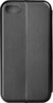 Кожен Калъф за iPhone 12 Mini, FORCELL Elegance Book Case, Черен