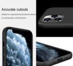 Карбонов Калъф за iPhone 12/Pro, NILLKIN Synthetic Fiber Case, Черен