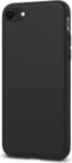 Противоударен Силиконов Калъф за iPhone SE 2020 8/7, SPIGEN Liquid Crystal Case, Черен