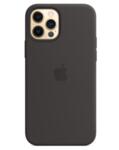 Оригинален Силиконов Калъф за APPLE iPhone 12 Pro Max, Silicone Magsafe Case MHLG3, Черен