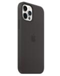 Оригинален Силиконов Калъф за APPLE iPhone 12 Pro Max, Silicone Magsafe Case MHLG3, Черен