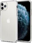 Противоударен Силиконов Калъф за iPhone 11 Pro Max, SPIGEN Liquid Crystal Case, Прозрачен