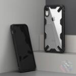 Противоударен Хибриден Калъф за iPhone XR, RINGKE Fusion X Case, Черен