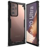 Противоударен Хибриден Калъф за SAMSUNG Note 20 Ultra, RINGKE Fusion X Case, Черен