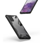 Противоударен Хибриден Калъф за SAMSUNG S20 Plus, RINGKE Fusion X Case, Черен